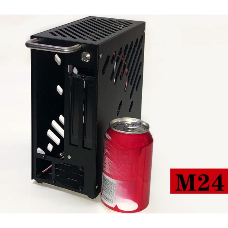Psu Computer - เคสคอมพิวเตอร์ M24 Mini A4 ITX โครงสร้างอะลูมิเนียมทั้งหมด