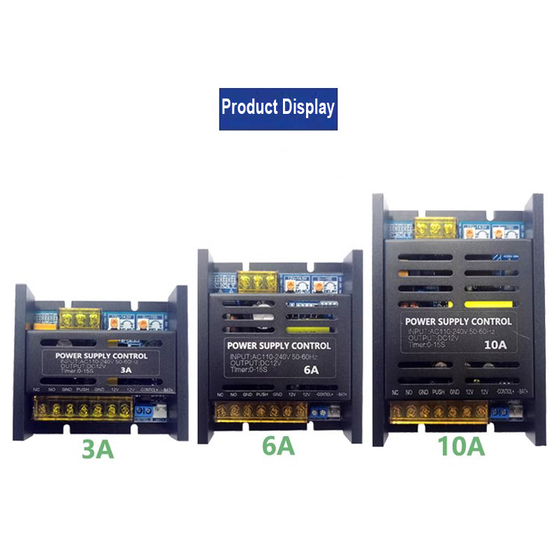 Dc Power Supply 12V - แหล่งจ่ายไฟขนาดเล็ก 110V~240V แรงดันกว้าง 12V 6A/10A ใช้สำหรับระบบควบคุมการเข้าออก