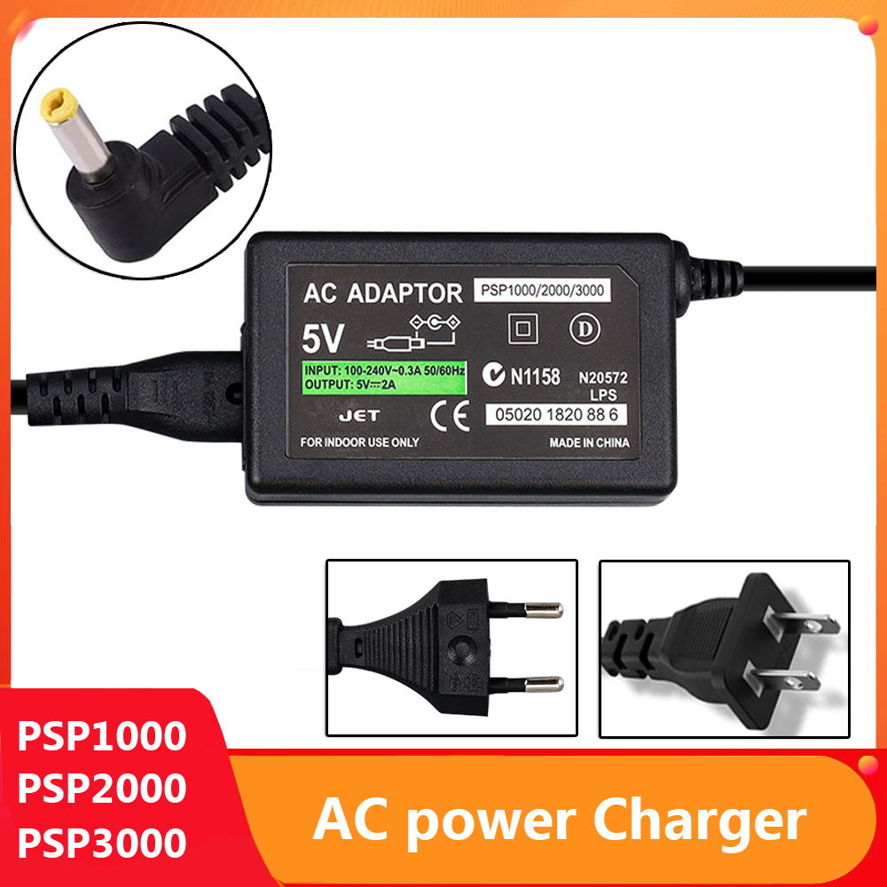Smps Power Supply - อะแดปเตอร์ชาร์จไฟ AC สำหรับ PSP สายชาร์จไฟ ใช้ได้กับ