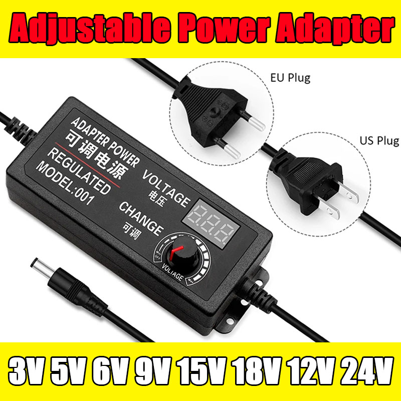 Smps Power Supply - แหล่งจ่ายไฟปรับได้ AC DC 3V 5V 9V