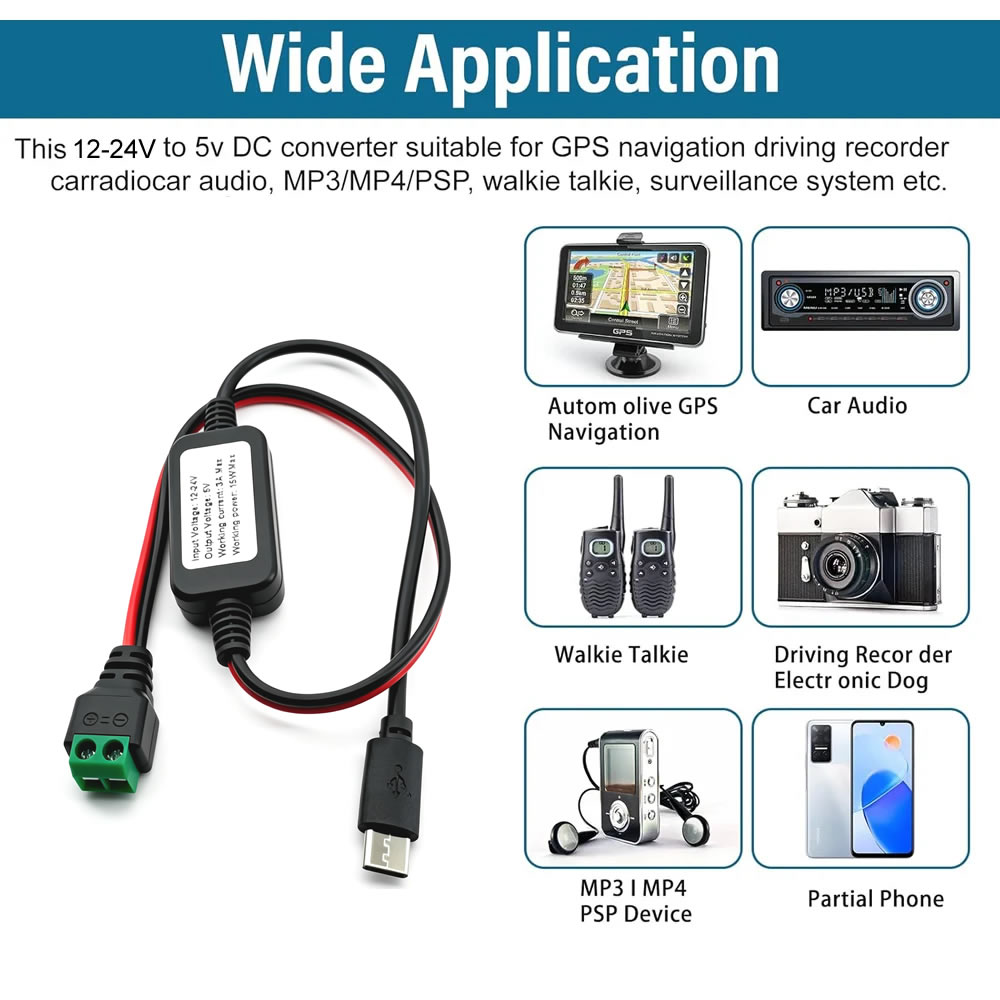 ตัวแปลงไฟ 12V/24V เป็น 5V โมดู - Modular Power Supply บทวิจารณ์และราคา