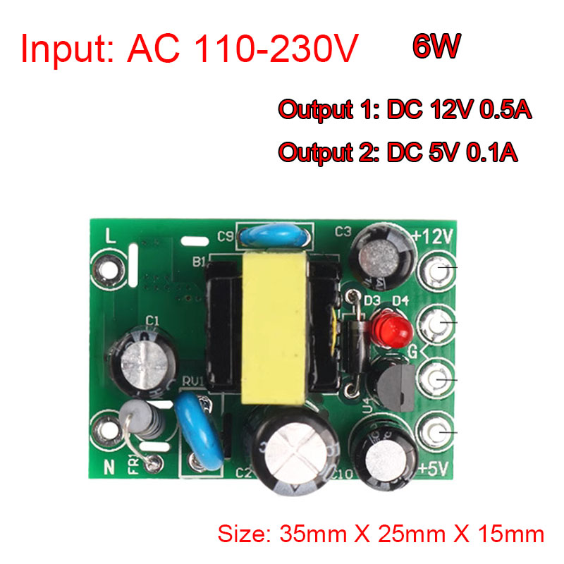 Dual Output แยก Switching Powe - Smps Power Supply บทวิจารณ์และราคา