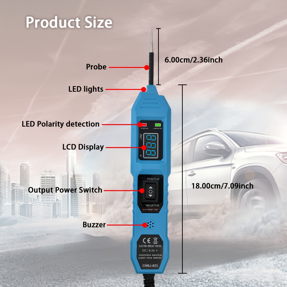 เครื่องทดสอบวงจรไฟฟ้า 6V-24V D - Power Supply Tester บทวิจารณ์และราคา