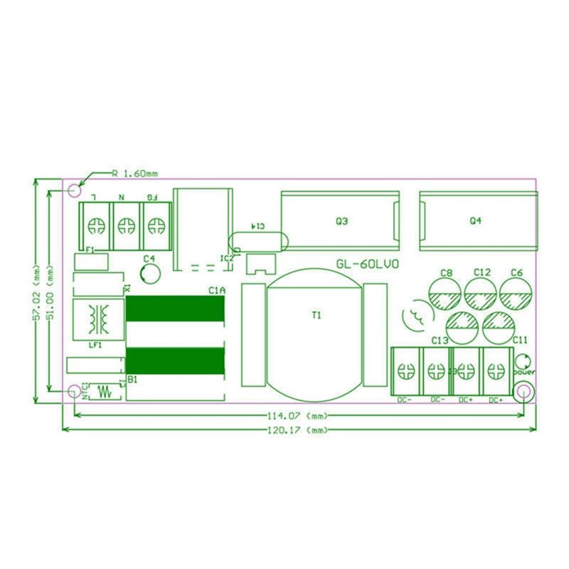A73E-Bare Board 20W 5V 4A แหล่ - Dc Power Supply 12V บทวิจารณ์และราคา
