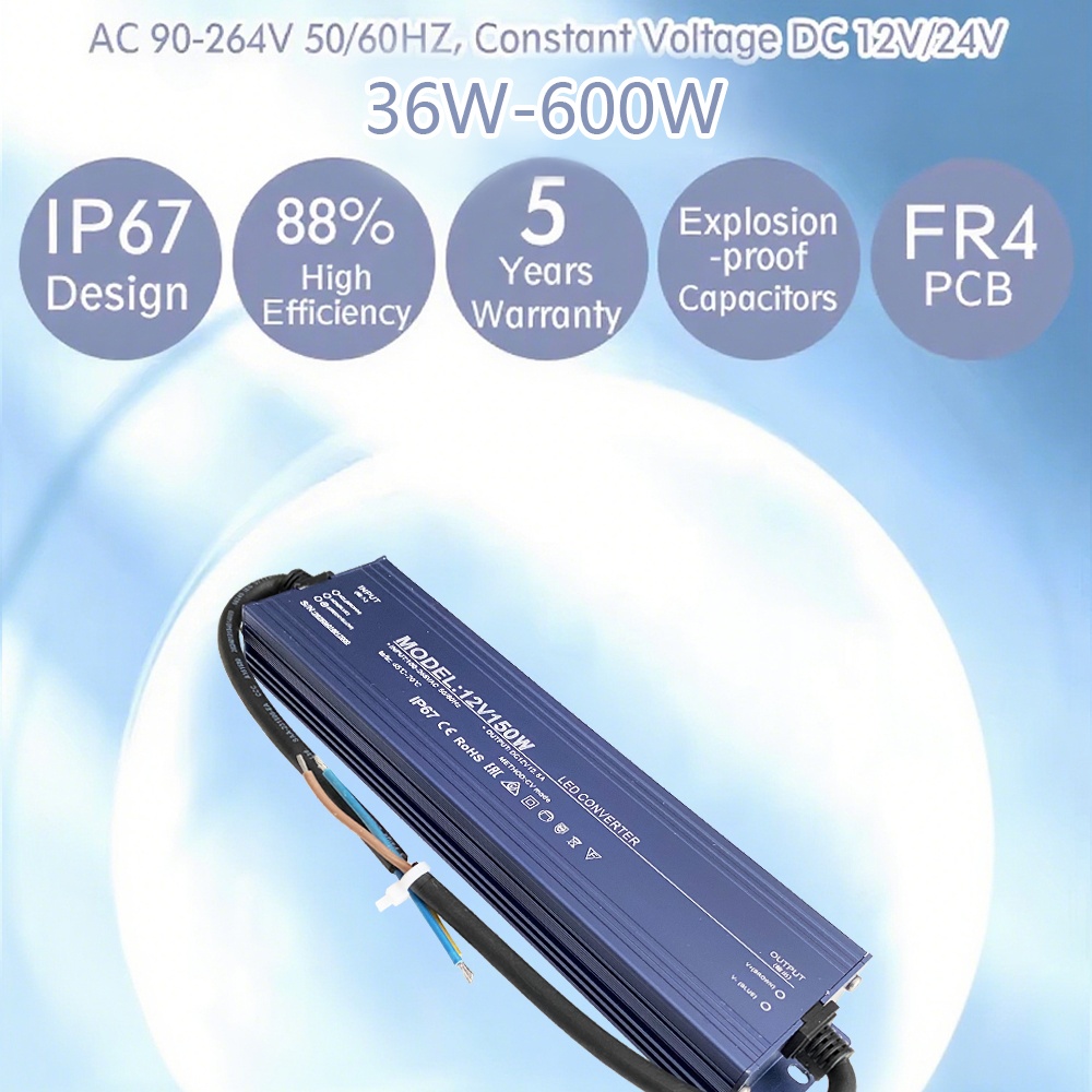 กันน้ำระดับ IP67 รองรับแรงดันไ - Power Supply 500W บทวิจารณ์และราคา