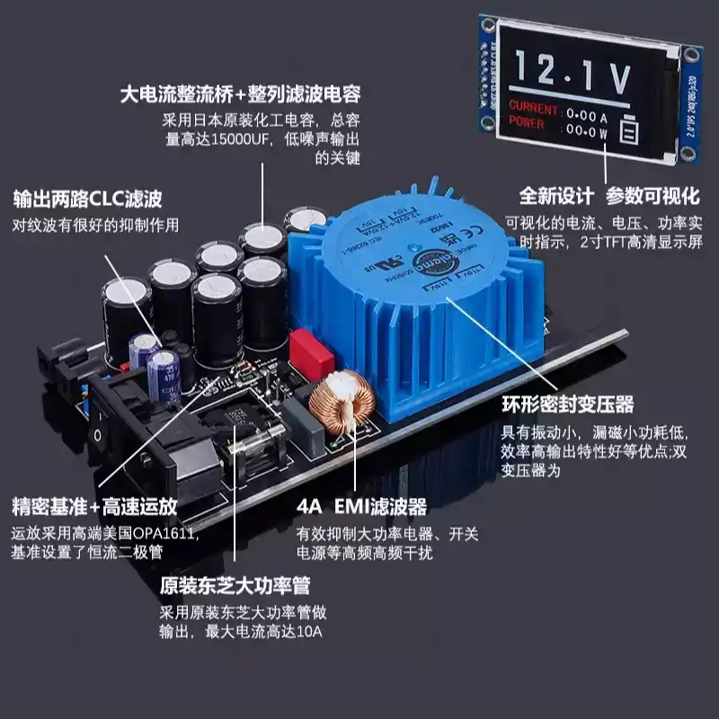 SPD‑25PRO แหล่งจ่ายไฟกระแสตรงแ - Power Supply 12V บทวิจารณ์และราคา