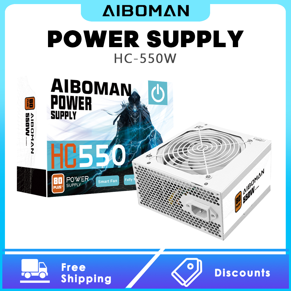 AIBOMAN พาวเวอร์ซัพพลาย 550W 8 - Power Supply 750W บทวิจารณ์และราคา