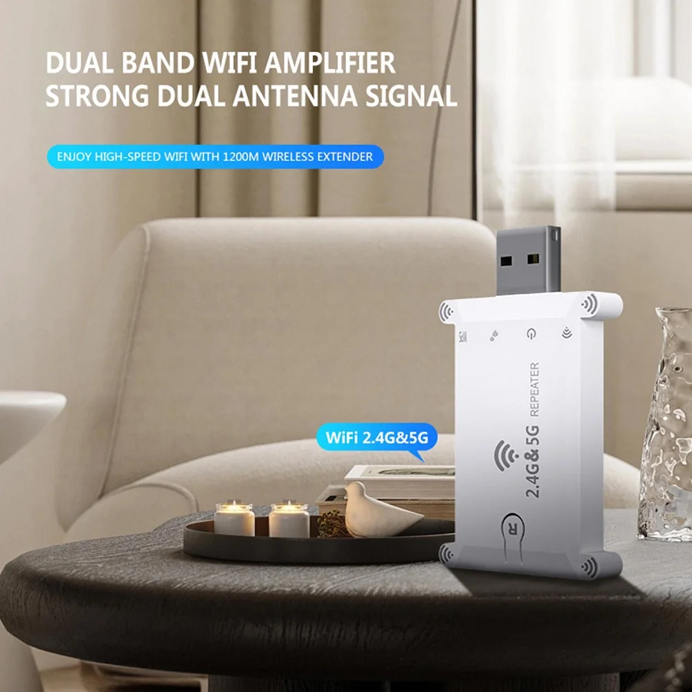 WiFi FIY 2.4g/5g Usb Wifi Repe - Server Power Supply บทวิจารณ์และราคา